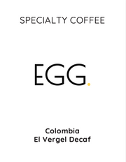 COLUMBIA EL VERGEL DECAF (DECOFEINIZATA) 1KG (EGG)