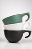 Ceramic white "DS" cup - Dropshot Coffee