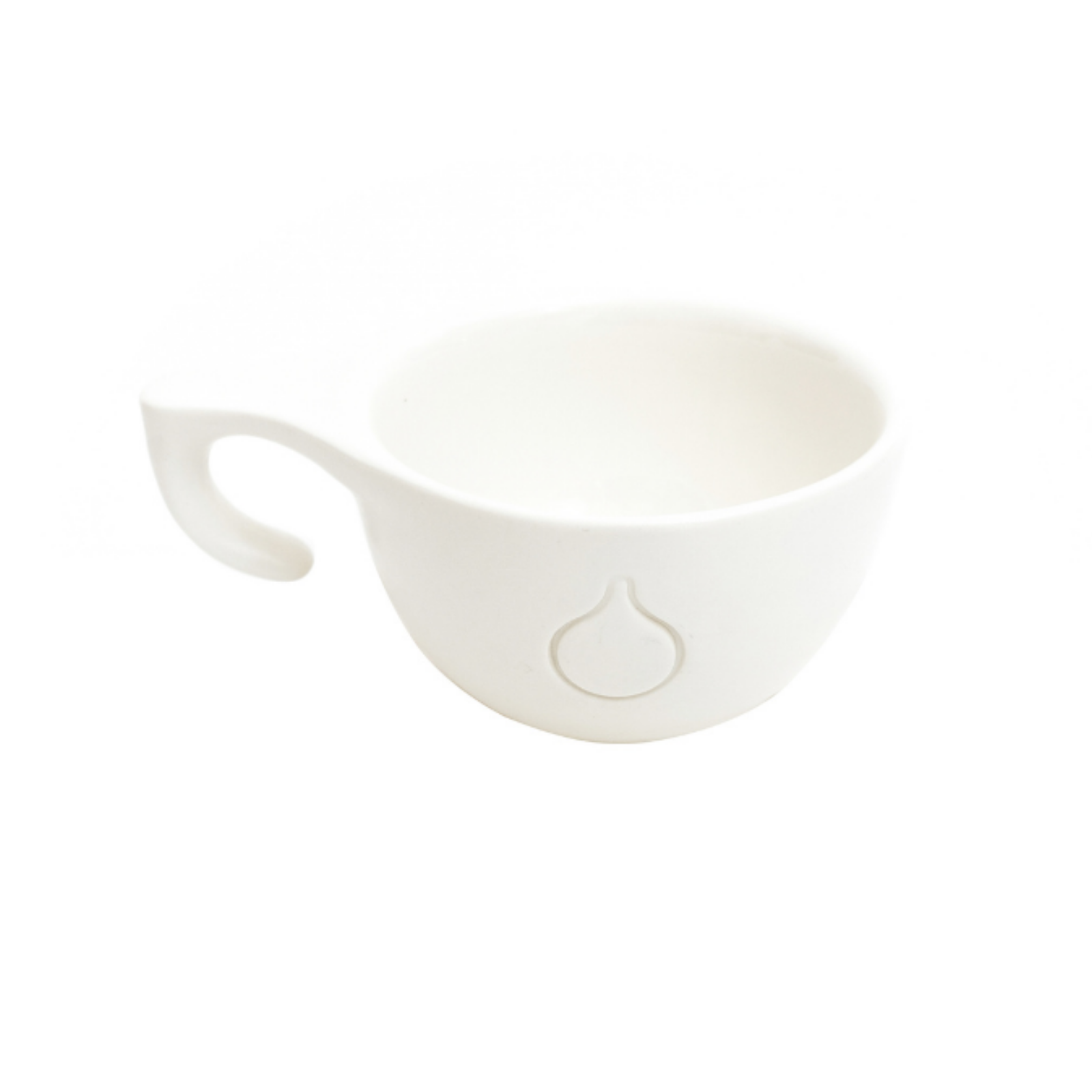 Ceramic cup Dropshot white
