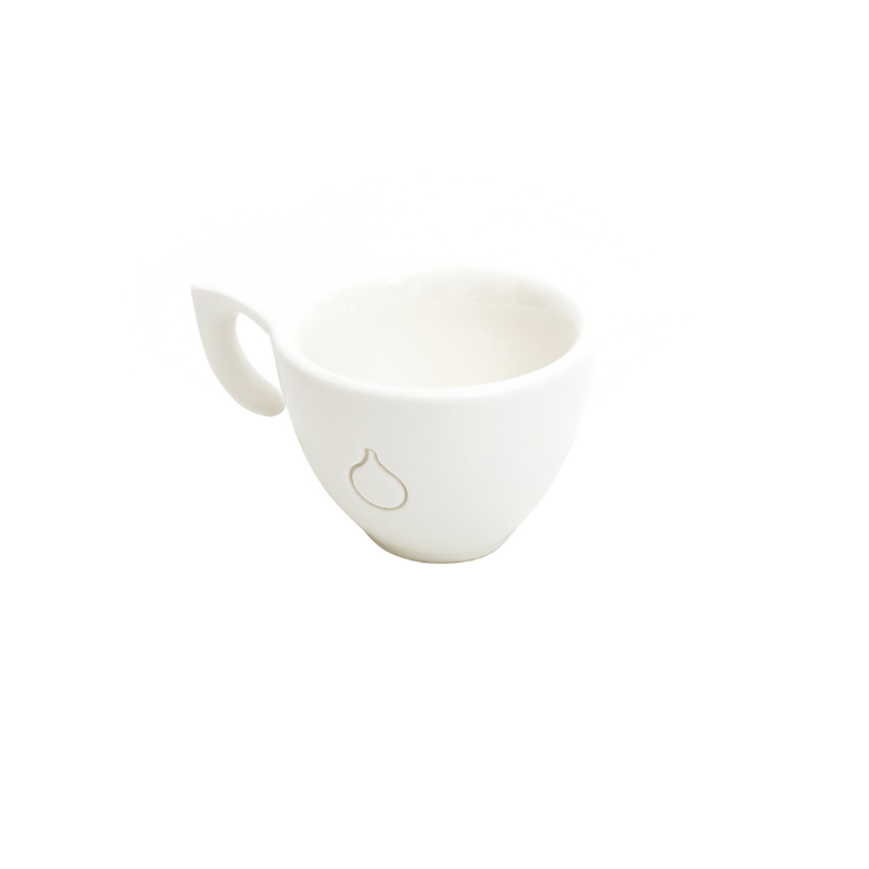 Ceasca ceramica Dropshot alba